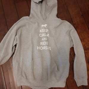 "Keep calm and ride horses" Sweatshirt